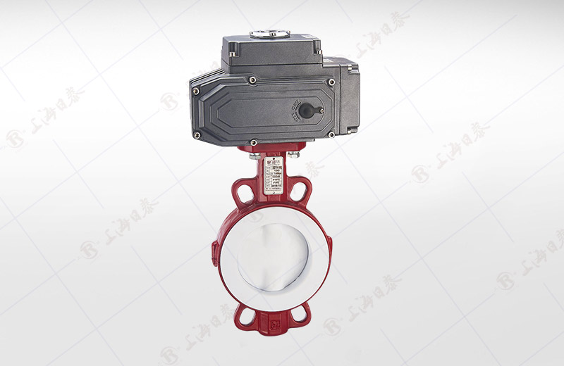 Electric Wafer Lined Butterfly Valve