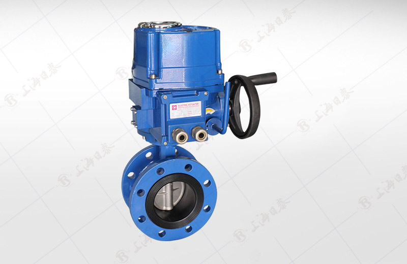 Electric Flange Soft Seal Butterfly Valve